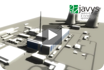 3D animácia modelu vyraďovania Jadrovej Elektrárne V1